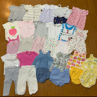 ベビーギャップ(babyGAP)の冬子様専用　女の子 夏服 まとめ売り ロンパース  トップス パンツ 肌着(ロンパース)