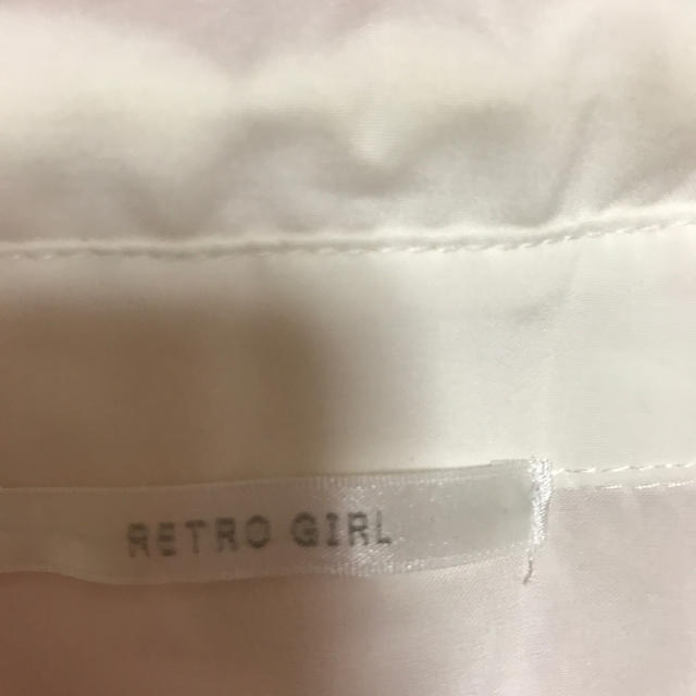RETRO GIRL(レトロガール)のRETRO GIRL シャツ レディースのトップス(シャツ/ブラウス(長袖/七分))の商品写真