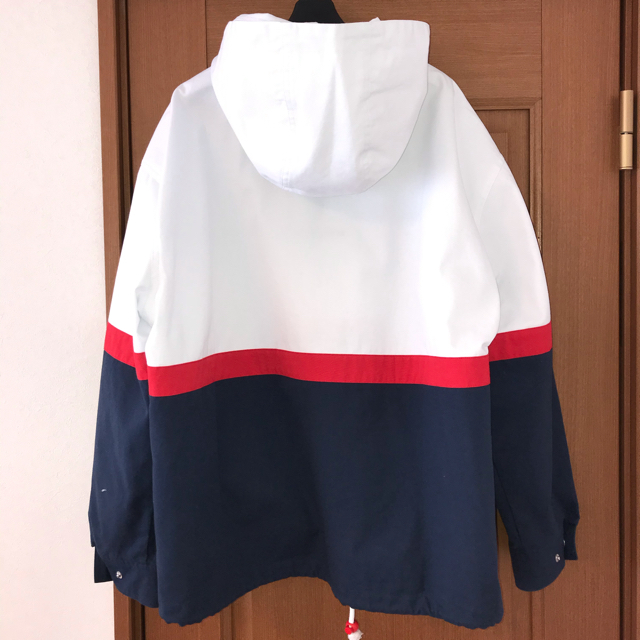 APPLEBUM TRICOLOR COTTON ANORAK PARKA 1