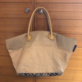 バーバリーブルーレーベル(BURBERRY BLUE LABEL)のバーバリーブルーレーベル　舟形トート　大(トートバッグ)