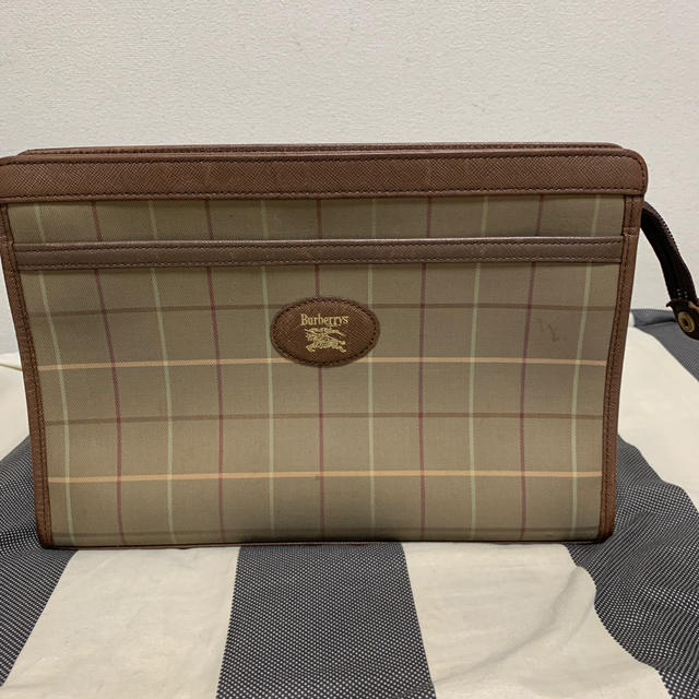 BURBERRY - 大幅値下げ中‼️Burberry メンズ クラッチバッグの通販 by