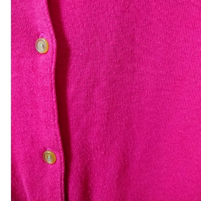 Vivienne Westwood(ヴィヴィアンウエストウッド)のカーディガン　ビビアン　ビンテージ　古着　春　ブランド　ピンク　カラー　colo レディースのトップス(カーディガン)の商品写真