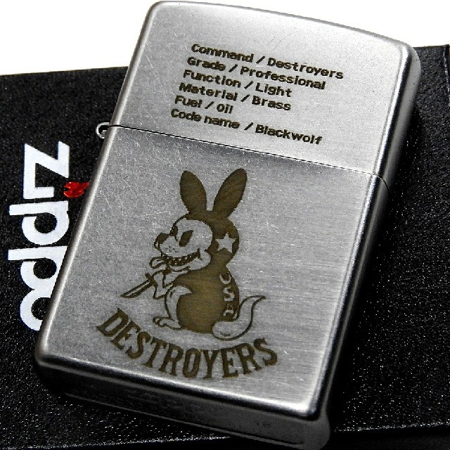 ZIPPO(ジッポー)の送料込み/ZIPPO◇デストロイヤー/ブラックウルフ◇オールド仕上◇新品◇ジッポ メンズのファッション小物(タバコグッズ)の商品写真