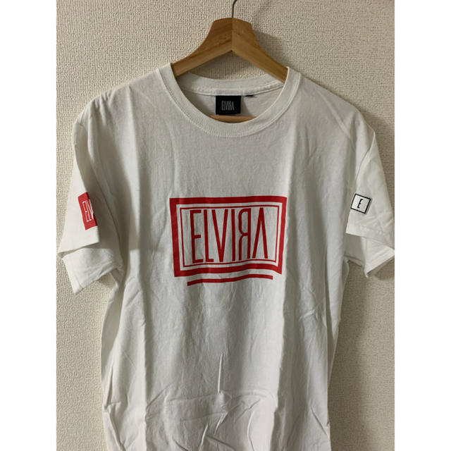 ELVIA(エルヴィア)のELVIRA エルビラ　Tシャツ　ホワイト　Mサイズ メンズのトップス(Tシャツ/カットソー(半袖/袖なし))の商品写真