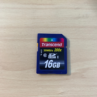 Transcend - sd カード transcend 16GBの通販｜ラクマ