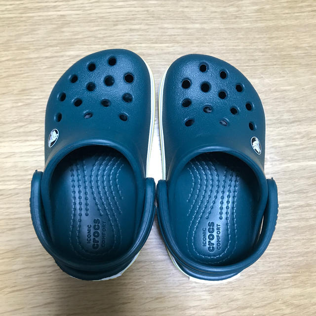 crocs(クロックス)のクロックス crocs ベビー サンダル us5 キッズ/ベビー/マタニティのベビー靴/シューズ(~14cm)(サンダル)の商品写真