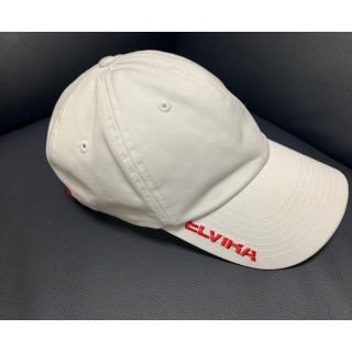 エルヴィア(ELVIA)のELVIRA cap エルビラ　キャップ　ホワイト(キャップ)