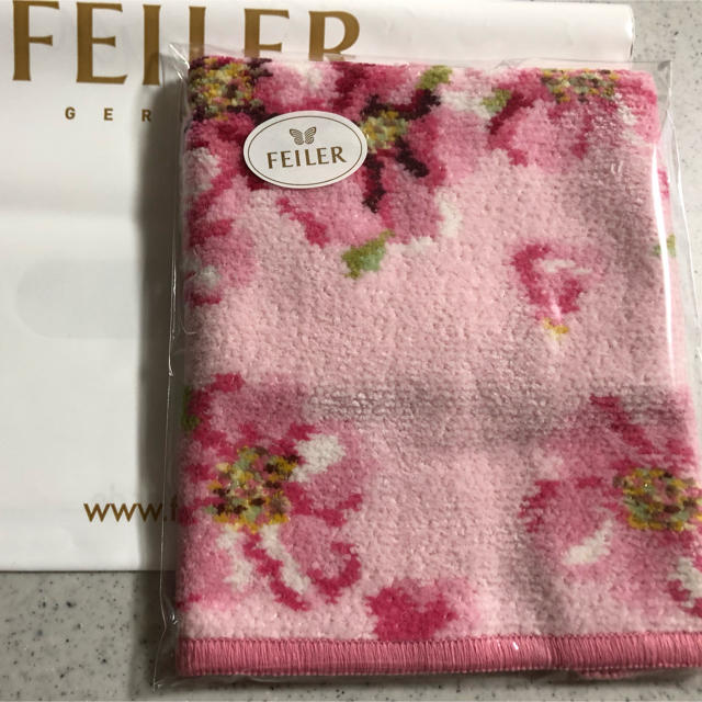 FEILER(フェイラー)の【新品】フェイラー　サクラ　桜　ピンク　ドイツ レディースのファッション小物(ハンカチ)の商品写真