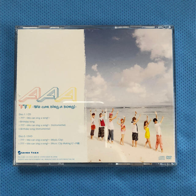 AAA(トリプルエー)の777～We can sing a song!～ AAA エンタメ/ホビーのCD(ポップス/ロック(邦楽))の商品写真