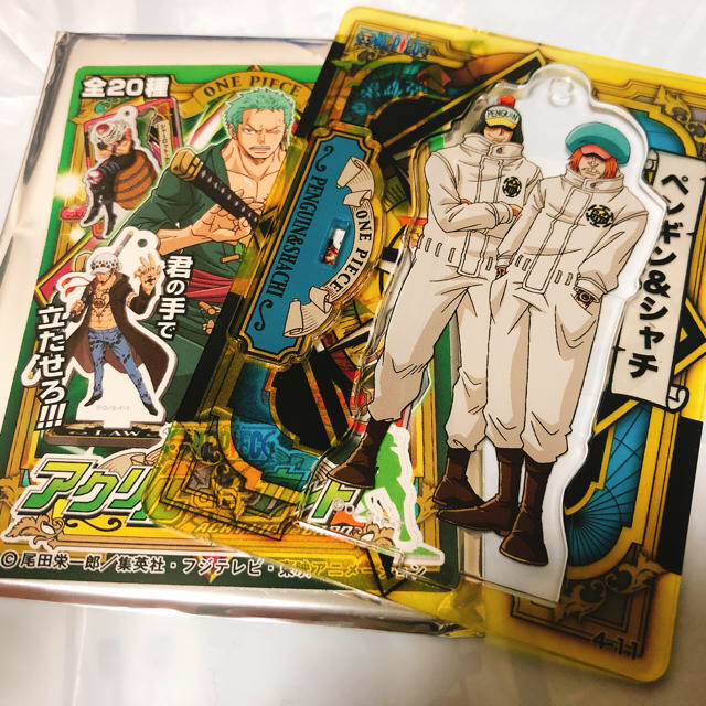 One Piece アクリルdeカード ペンギン シャチの通販 By あやちょ S Shop ラクマ