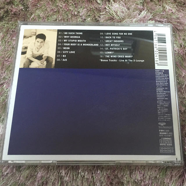 コチバン様専用！ジョン・メイヤー　ルーム・フォー・スクエア エンタメ/ホビーのCD(ポップス/ロック(洋楽))の商品写真