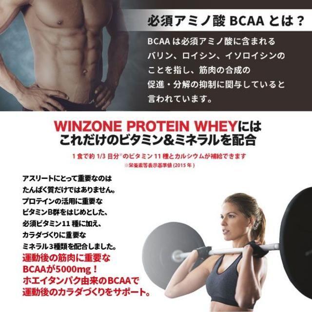 【定価￥8,940】WINZONE PROTEIN WHEY 3袋セット