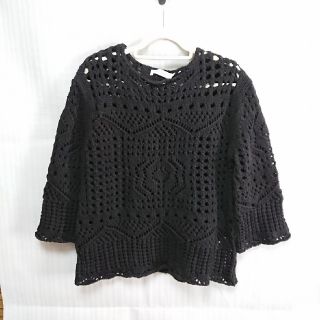 マウジー(moussy)のⅢマウジー crochet ニット トップス(カットソー(長袖/七分))