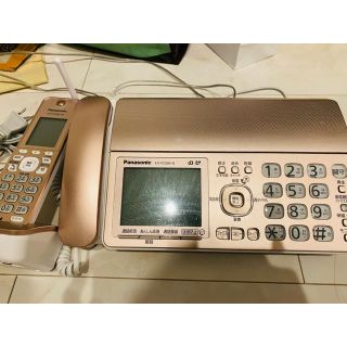 パナソニック(Panasonic)のFAX機能付き電話機　子機1台付(その他)