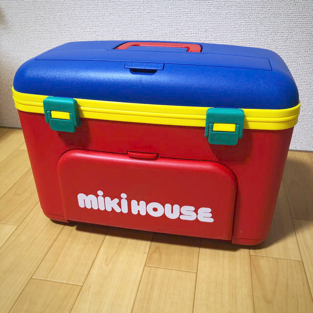 mikihouse(ミキハウス)の非売品◆ミキハウス2way保冷ボックス mikihouse公園バーベキュー遠足 スポーツ/アウトドアのスポーツ/アウトドア その他(その他)の商品写真