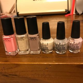 ネイルホリック(NAIL HOLIC)のネイル　マニキュア☆ネイルホリック　opi ミニサイズ　6本セット(マニキュア)