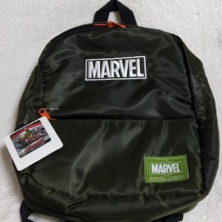 マーベル(MARVEL)のMARVELリュックサック（緑）ホースマークバカ様専用(リュックサック)