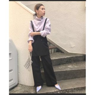 アメリヴィンテージ(Ameri VINTAGE)のAmeri  MARLENE SET UP PANTS(カジュアルパンツ)