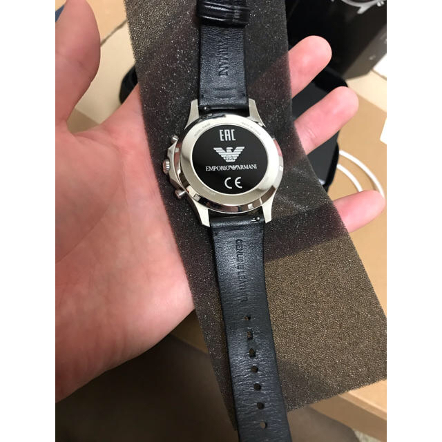 Emporio Armani(エンポリオアルマーニ)の【専用出品】アルマーニ　スマートウォッチ メンズの時計(腕時計(デジタル))の商品写真
