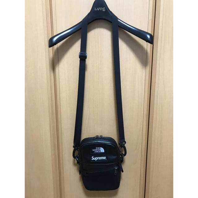 Supreme north face lather shoulder bag 1