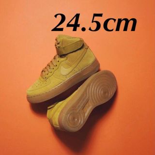 ナイキ(NIKE)の新品24.5cm ナイキ エアフォース1 HIGH LV8 3 GSウィート(スニーカー)