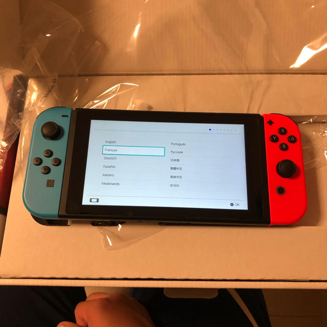 Nintendo Switch Joy-Con (L) ネオンブルー/ (R) 1