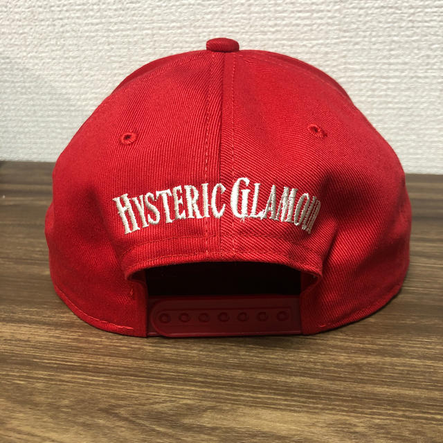HYSTERIC GLAMOUR - HYSTERIC GLAMOUR キャップ レッド 未使用の HYSTERIC GLAMOUR - HYSTERIC GLAMOUR キャップ レッド 未使用の