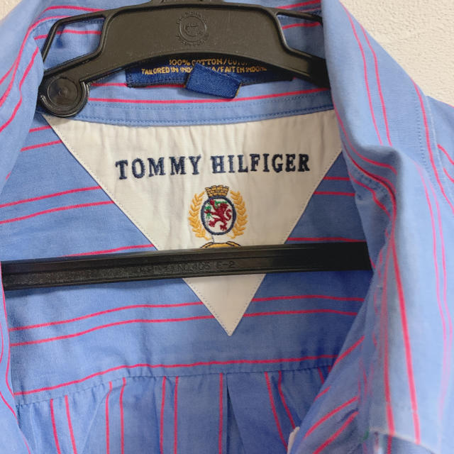 TOMMY HILFIGER(トミーヒルフィガー)のシャツ　ロングシャツ レディースのトップス(シャツ/ブラウス(長袖/七分))の商品写真