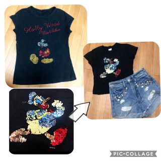 ディズニー(Disney)のミッキー＆ドナルドT(Tシャツ/カットソー)