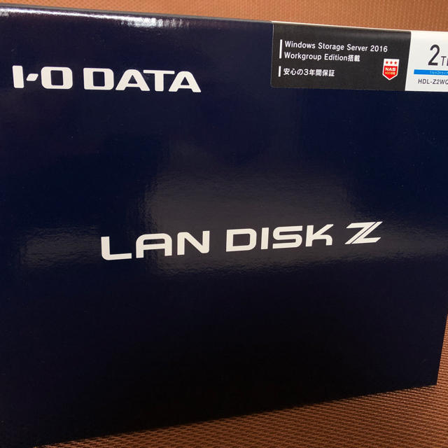 IODATA - アイ・オー・データ LAN DISK Z [HDL-Z2WQ2D]