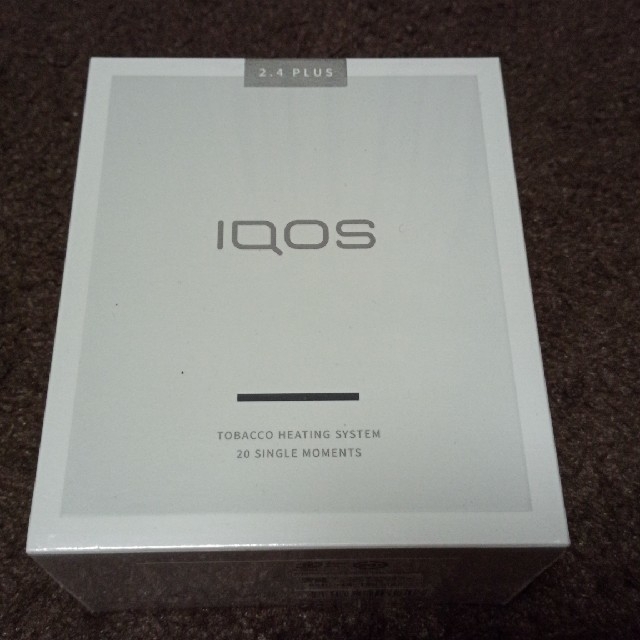 IQOS(アイコス)のiQOS 2.4plus　新品　未使用品　ネイビー　+オマケ メンズのファッション小物(タバコグッズ)の商品写真