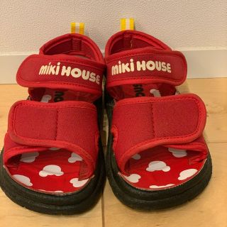 ミキハウス(mikihouse)のミキハウス  サンダル　14センチ(サンダル)