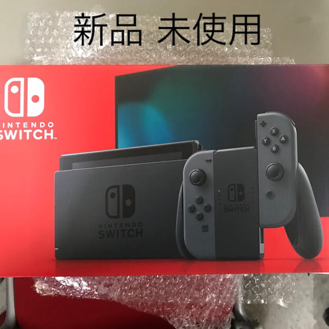 本体ニンテンドー新品 未使用 新型 Nintendo Switch 本体 グレー スイッチ