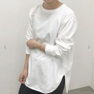 ジャーナルスタンダード(JOURNAL STANDARD)のプレミアムコットン　ラウンドヘムロンTee(Tシャツ(長袖/七分))