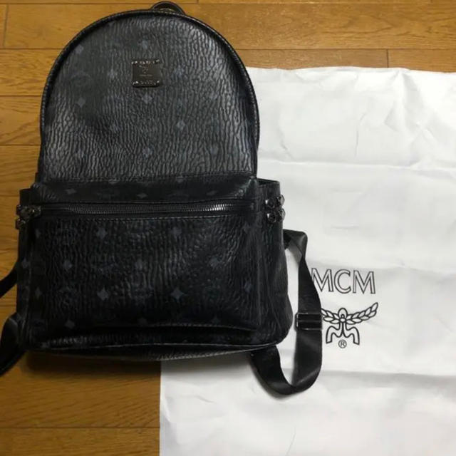 海外輸入 MCM リュック ブラック 黒 Mサイズ きゃら様専用【美品】MCM