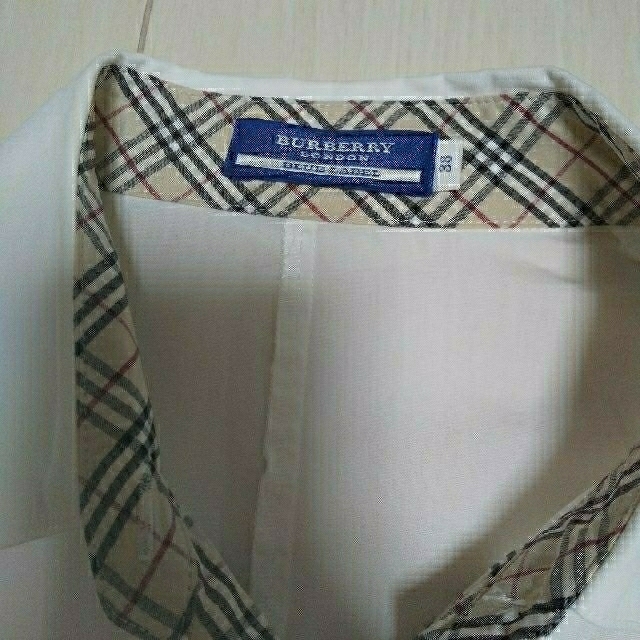 BURBERRY BLUE LABEL(バーバリーブルーレーベル)のバーバリ　ブルーレーベル　シャツ レディースのトップス(シャツ/ブラウス(長袖/七分))の商品写真