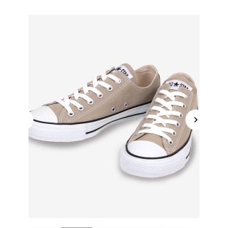 コンバース(CONVERSE)のConverse/CANVAS ALL STAR OX ベージュ　24.0(スニーカー)