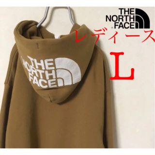 ザノースフェイス(THE NORTH FACE)の★極希少★ ノースフェイス リアビュー フルジップ フーディー L カーキ(パーカー)