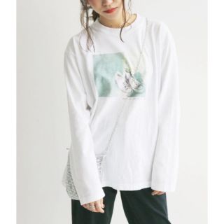 スローブイエナ(SLOBE IENA)のSLOBE citron.オリジナルフォトTシャツ(Tシャツ(長袖/七分))