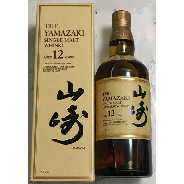 食品/飲料/酒サントリー 山崎 12年 700ml 箱付き 新品未開封