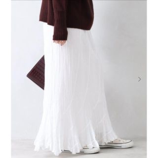 プラージュ(Plage)の新品タグ付プラージュplageメドモアゼルCASTA SKIRT(ロングスカート)