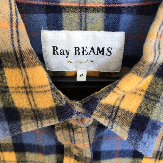 Ray BEAMS(レイビームス)のRay BEAMS ネルシャツ イエロー×ブルー チェック レディースのトップス(シャツ/ブラウス(長袖/七分))の商品写真
