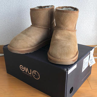 エミュー(EMU)のemu エミュ ムートンブーツ ショート 正規品 23100円(ブーツ)