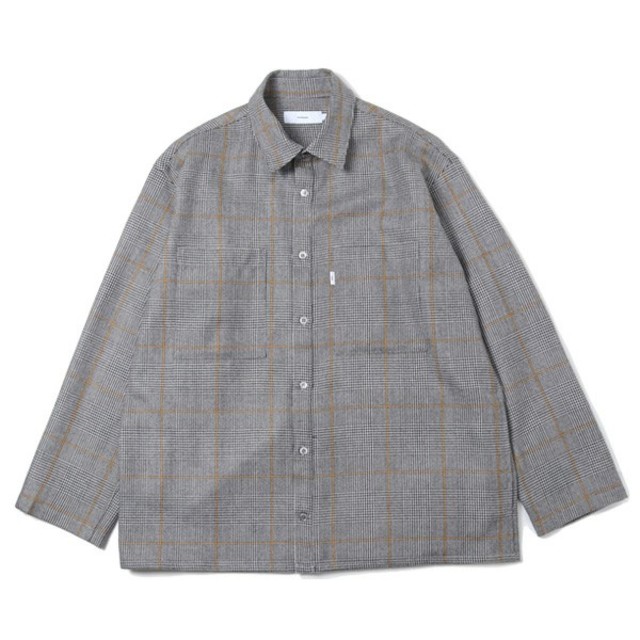 Graphpaper Glencheck Wool L/S Box Shirt