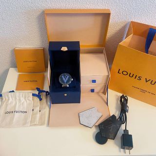 ルイヴィトン(LOUIS VUITTON)の美品★ルイヴィトン コネクテッドウォッチ タンブールホライゾンV2(腕時計(デジタル))