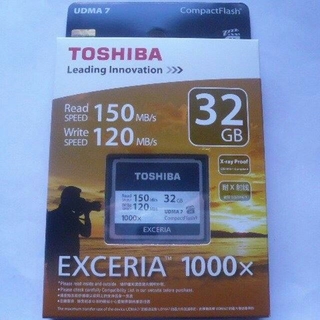 トウシバ(東芝)のTOSHIBA CF コンパクトフラッシュ 32GB UDMA7(デジタル一眼)
