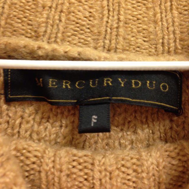 MERCURYDUO(マーキュリーデュオ)の紗栄子着用！マーキュリーデュオ♡ニット レディースのトップス(ニット/セーター)の商品写真