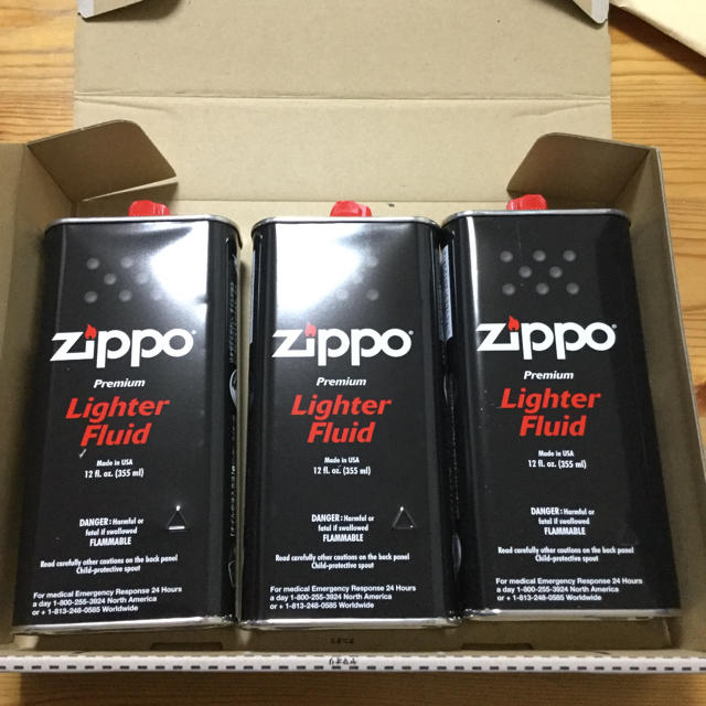 ZIPPO - ZIPPO ジッポオイル缶 大 355ml×3の通販 by とこ吉's shop｜ジッポーならラクマ