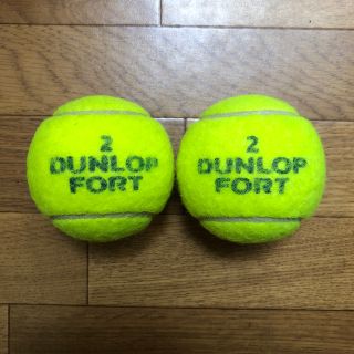 ダンロップ(DUNLOP)のダンロップテニスボール　2個(ボール)