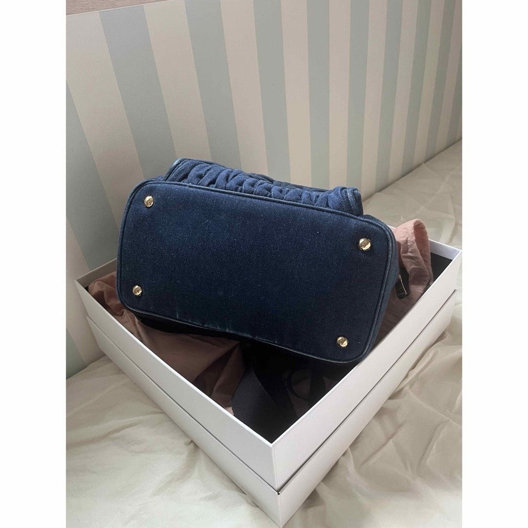 miumiu(ミュウミュウ)のバッグ2点プレゼント☆【正規品】コロンとかわいい☆miumiuのリュック☆ レディースのバッグ(リュック/バックパック)の商品写真